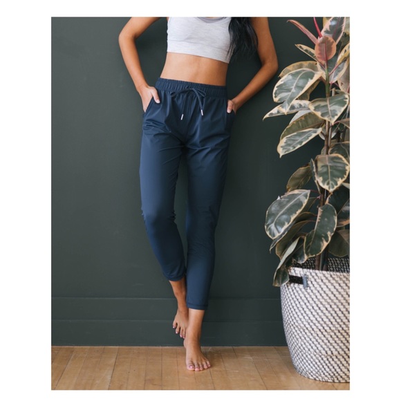 ZYIA Pants - Zyia Active everywhere navy jogger pants Medium